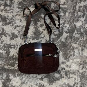 Baggallini Dark Brown Crossbody Bag